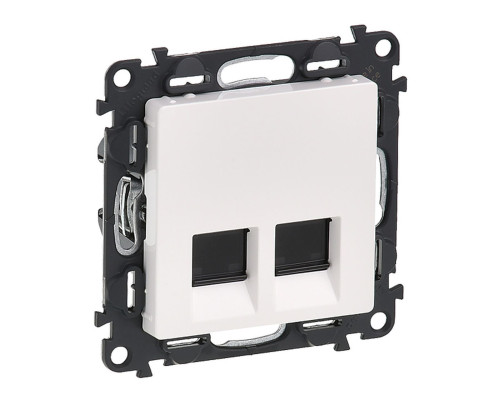 Роз 2хRJ-45 UTP CAT5E VLN-I БЕЛ | арт.753441