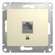 Розетка компьютерная Schneider Electric Glossa GSL000281K Бежевый - GSL000281K