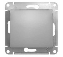 Выключатель 1-клавишный Schneider Electric Glossa GSL000311 Алюминий - GSL000311