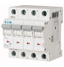Авт. выключатель PL7-C10/4, 4P, 10A, хар-ка C, 10kA, 4M