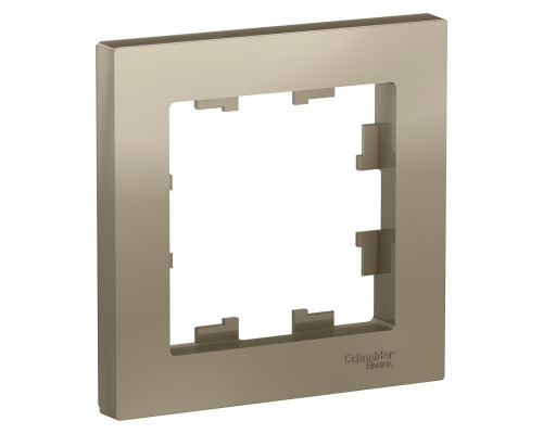 Рамка на 1 пост Schneider Electric AtlasDesign ATN000501 Шампань - ATN000501