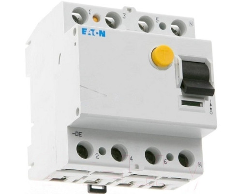 УЗО PF7-25/4/003, 4P, 25A, 10kA, 30mA, тип АC, 4M