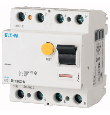 УЗО PF7-80/4/01, 4P, 80A, 10kA, 100mA, тип АC, 4M