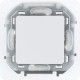 Перекл 1кл IP44 БЕЛ INSPIRIA | арт.673670