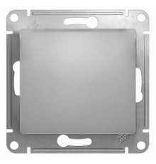 Переключатель 1-клавишный Schneider Electric Glossa GSL000361 Алюминий - GSL000361