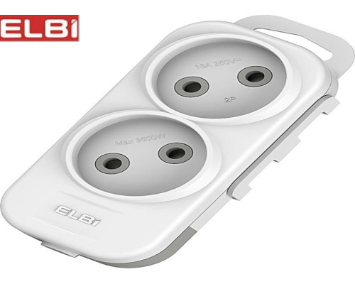 EL-BI,Myra,колодка 2гн б/з белая,527-010200-200