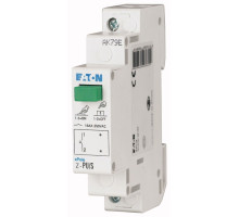 Кнопка Z-PU/SS, 2NO, 16A(250VAC), без фикс., зеленая марк., 1M