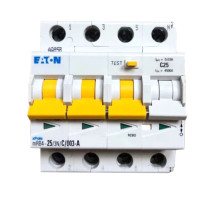 mRB4 3P+N, 25A, хар-ка C, 4.5kA, 30mA, тип А, 4M  Дифф. авт. выкл.