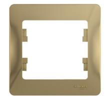 Рамка на 1 пост Schneider Electric Glossa GSL000401 Титан - GSL000401