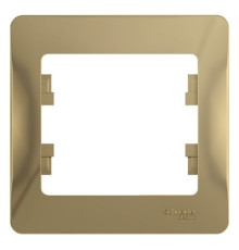 Рамка на 1 пост Schneider Electric Glossa GSL000401 Титан - GSL000401