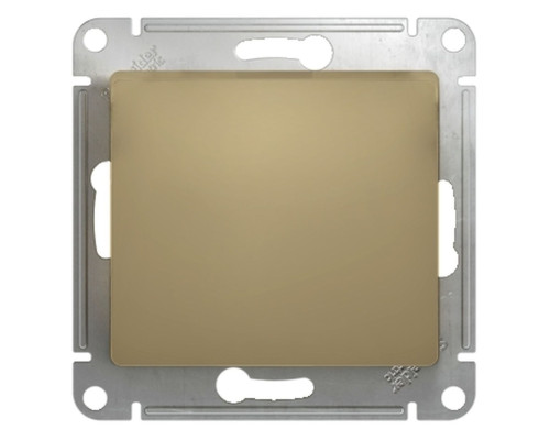 Выключатель 1-клавишный Schneider Electric Glossa GSL000411 Титан - GSL000411