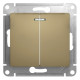 Выключатель 2-клавишный, с подсветкой Schneider Electric Glossa GSL000453 Титан - GSL000453