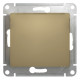 Переключатель 1-клавишный Schneider Electric Glossa GSL000461 Титан - GSL000461