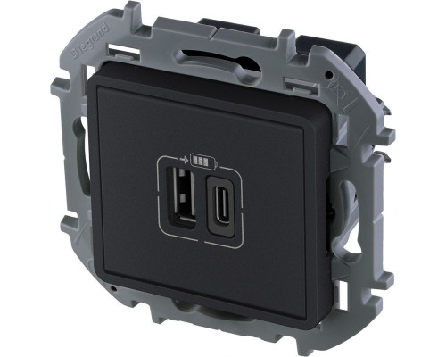 Роз 2хUSB A-C АНТР INSPIRIA | арт.673763