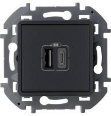 Роз 2хUSB A-C АНТР INSPIRIA | арт.673763
