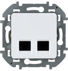 Роз 2ХRJ45 6 UTP БЕЛ INSPIRIA | арт.673840