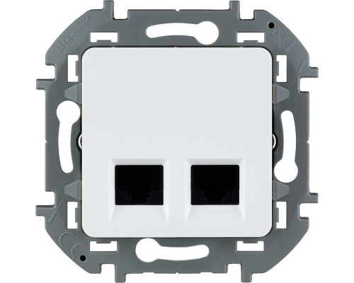 Роз 2ХRJ45 6 UTP БЕЛ INSPIRIA | арт.673840