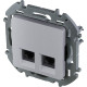 Inspiria - Роз 2хRJ-45 6 UTP АЛЮ | арт.673842