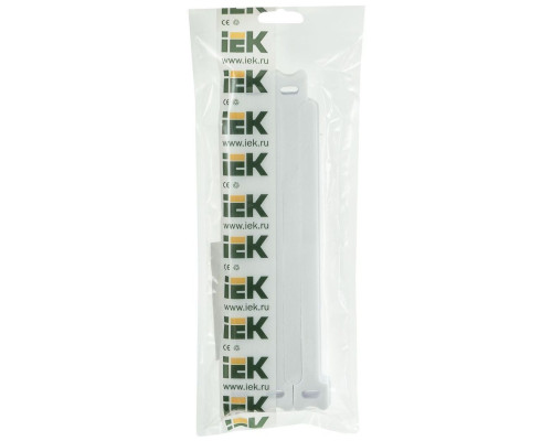 Хомут-липучка ХКл 14х310мм белый (100шт) IEK