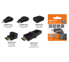 Переходник "АВП 2" штекер mini HDMI- гнездо HDMI, позолоченные контакты, TDM | арт.SQ4040-0102