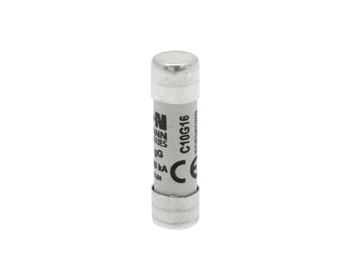 Вставка плавкая цилиндр., 16A, 500VAC, 10x38mm, тип gG