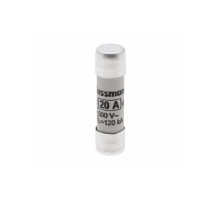 Вставка плавкая цилиндр., 20A, 500VAC, 10x38mm, тип gG