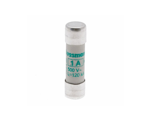 Вставка плавкая цилиндр., 1A, 500VAC, 10x38mm, тип aM