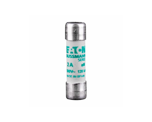 Вставка плавкая цилиндр., 2A, 500VAC, 10x38mm, тип aM