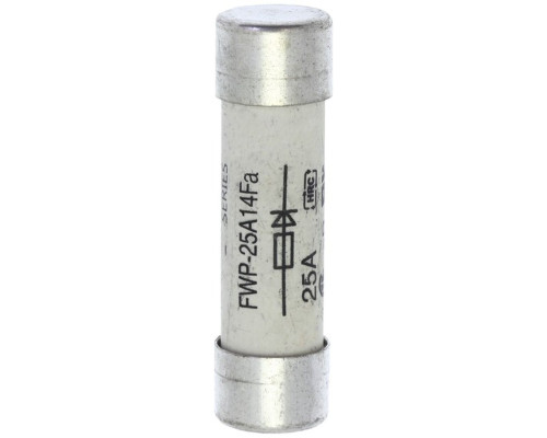 Вставка плавкая цилиндр., 25A, 200kA, 690VAC, 14x51mm, тип aR