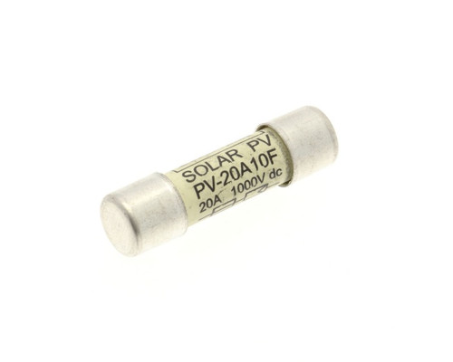 Вставка плавкая цилиндр., 20A, 1000VDC, 10x38mm, тип gPV