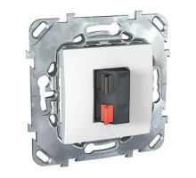 MGU5.486.18ZD АУДИО РОЗЕТКА БЕЛЫЙ - MGU5.486.18ZD