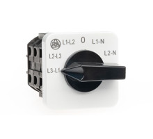 Переключатель вольтметра BS 16 66 U, 20A, тип LL-0-LN (линейное-0-фазное), на дверь, фронт IP40 | арт.EAC602846R