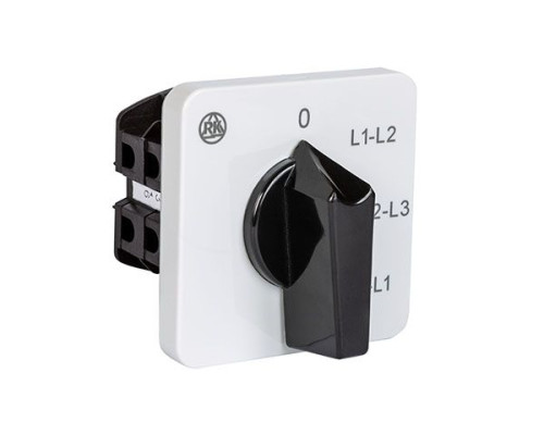 Переключатель вольтметра BS 16 67 U, 20A, тип 0-LL (линейное), на дверь, фронт IP40 | арт.EAC631276