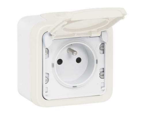 PLEXO - Коробка для наклад. монтажа, 1 пост, IP55, белый | арт.069689