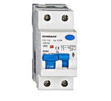 AK 6кА 1P+N С 06A/30mA Дифференциальный автоматический выключатель тип A