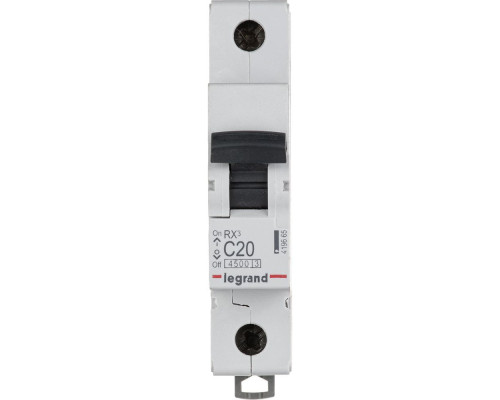 Авт. выкл. Legrand RX3 1P C 20A 4,5кА 1M