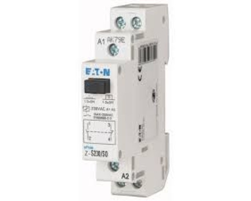 Реле импульсное Z-S230/SO, 1NO+1NC, 16A(250VAC), 230VAC, с кнопкой, 1M