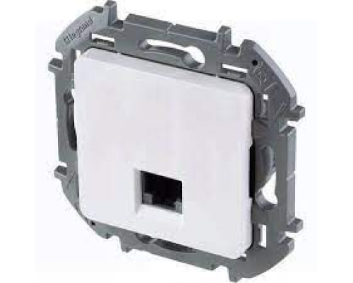 Inspiria - Розетка 1хRJ-45 UTP CAT5E (белый)