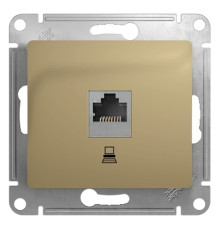 Розетка компьютерная Schneider Electric Glossa GSL000481K Титан - GSL000481K
