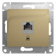 Розетка компьютерная Schneider Electric Glossa GSL000481K Титан - GSL000481K