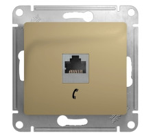 Розетка телефонная Schneider Electric Glossa GSL000481T Титан - GSL000481T