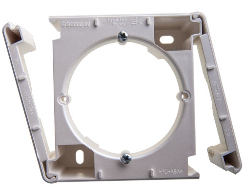 Коробка для наружного монтажа Schneider Electric Glossa GSL000600 Перламутр - GSL000600