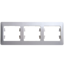 Рамка на 3 поста горизонтальная Schneider Electric Glossa GSL000603 Перламутр - GSL000603