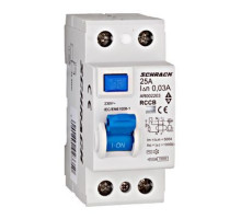 AR 10кА 2P 25A/ 30mA УЗО тип AC