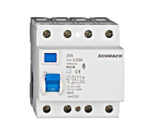 AR 10кА 4P 25A/ 30mA УЗО тип  A