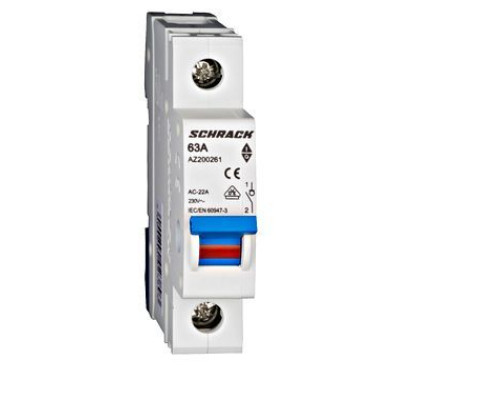 AZ 1p 063A, Выключатель нагрузки Isolator