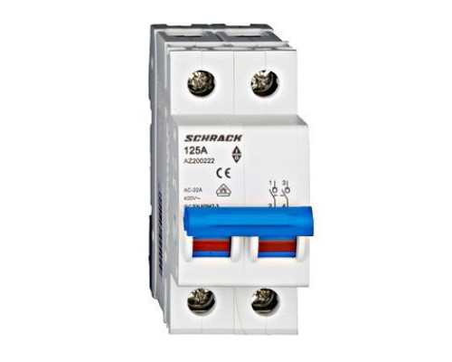 AZ 2p 125A, Выключатель нагрузки Isolator