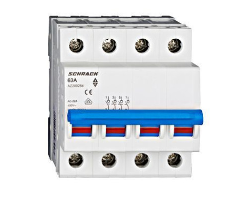 AZ 4p 063A, Выключатель нагрузки Isolator