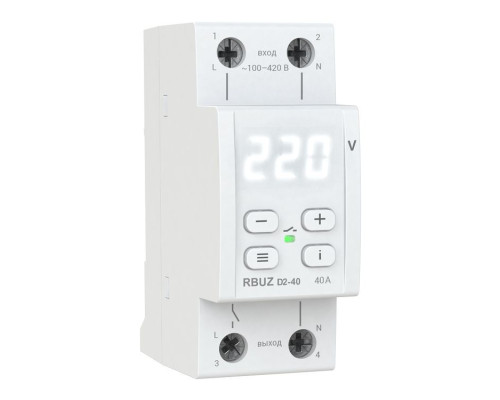 Реле напряжения RBUZ D2-40
