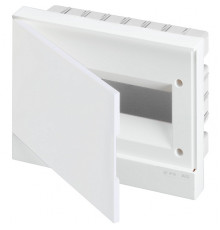 Щиток встраив. ABB Basic E BEF401212, 12M, белая дверь, 63A, IP40, 300x220x102mm, 2хPEN-шина